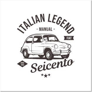 Italian legend - gift for car lovers Posters and Art